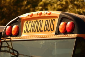 school bus accident injures children Clark, NJ